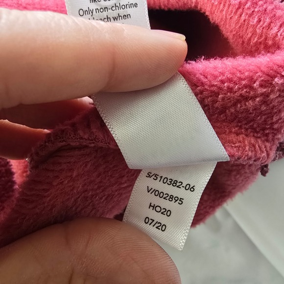 Athleta Cozy Karma Side Zip Funnel Neck Victorian Berry Sweatshirt Size XS - Picture 8 of 11